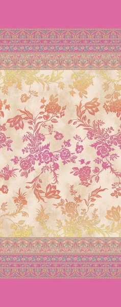 Tischwäsche Muster AGRIGENTO V.P1, Farbe pink gemustert, verschiedene Größen
