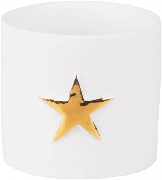 Sternenlichtlein 2er Set gold, Größe D1,5 x H 4,5 cm