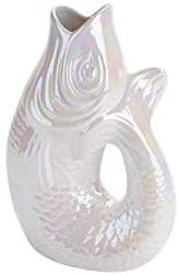 Monsieur Carafon, Skulptur Fisch, Vase / Gießkanne, Größe S, verschiedene Farben, 1,2 Liter