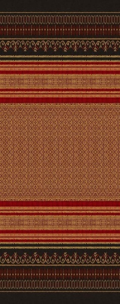 Tischwäsche Muster Roccaraso V.R1, Farbe rot, verschiedene Größen